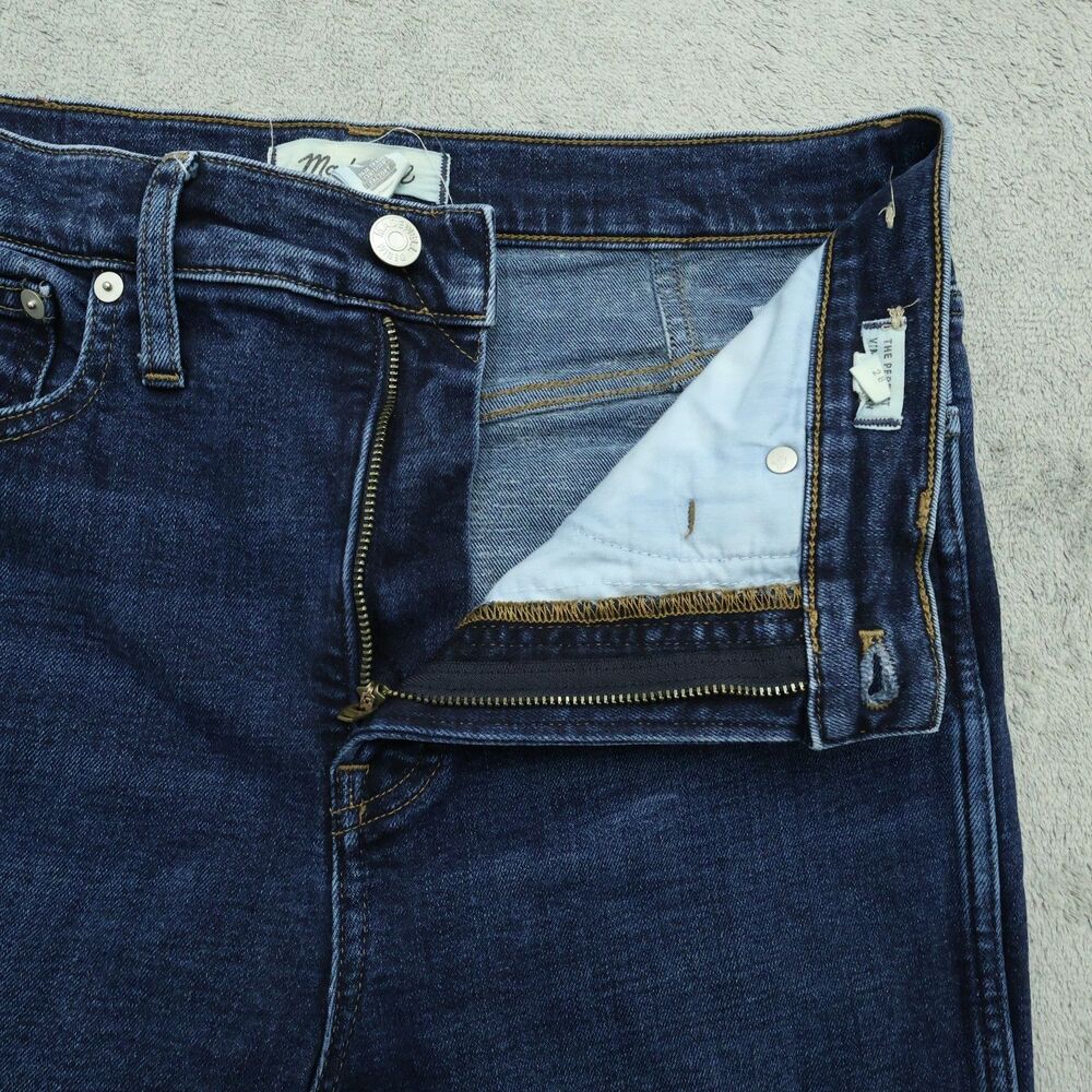 Madewell Jeans Women's Size 28 High-Rise Perfect Vintage Straight 28" Inseam - Picture 2 of 16
